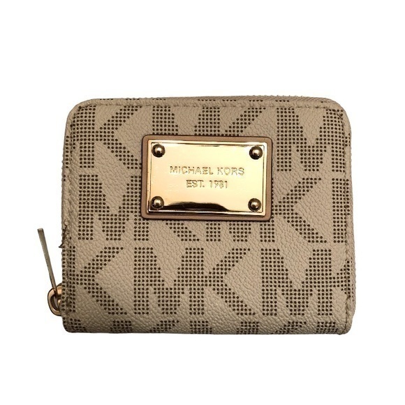 Michael kors signature mk organizer wallet clutch - Picture 1 of 5